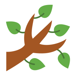 Tree branch icon