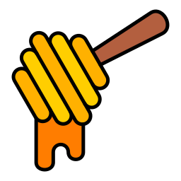 Honey dipper icon