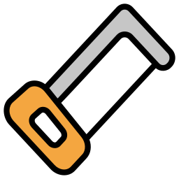 hack-zaag icoon