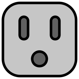 Wall socket icon