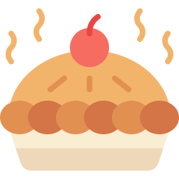 Apple pie icon