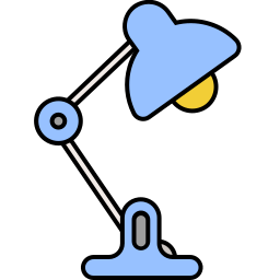 Desk lamp icon