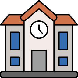 학교 건물 icon