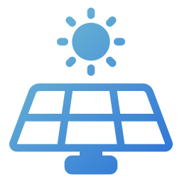 panel słoneczny ikona