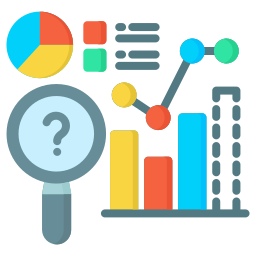 grafico predittivo icona