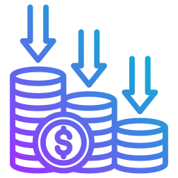 Deficit icon