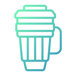 Thermo mug icon