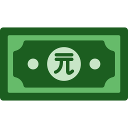 Новый тайваньский доллар иконка