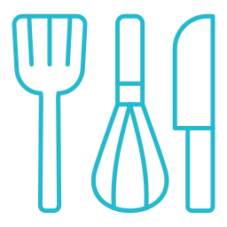 Kitchen tools icon