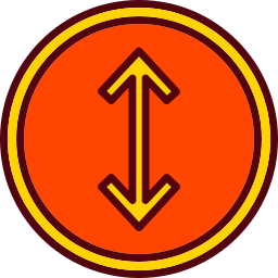 Up and down arrow icon