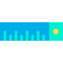 Measuring tape icon