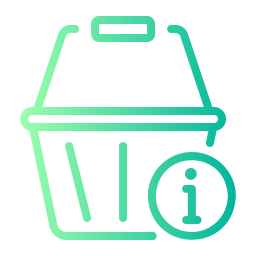 Shopping basket icon