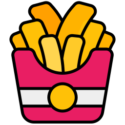 papas fritas icono