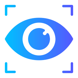 rozpoznawanie oczu ikona