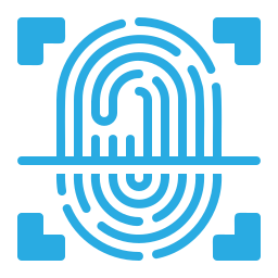 Finger scanner icon