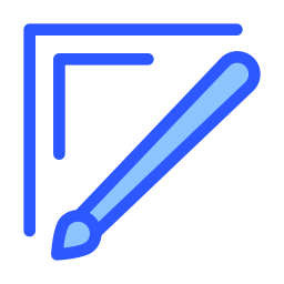 Fill and stroke icon