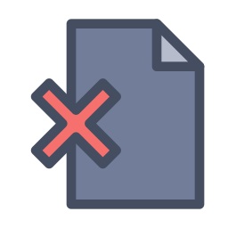 Remove file icon