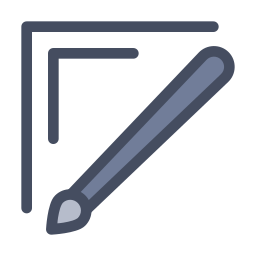 Fill and stroke icon