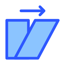 verticaal icoon