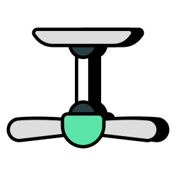 plafondventilator icoon