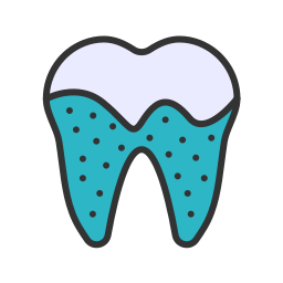 Dental calculus icon