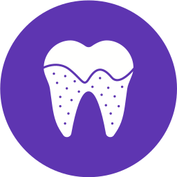 Dental calculus icon