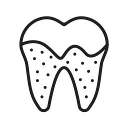 Dental calculus icon