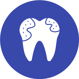 próchnica zębów ikona
