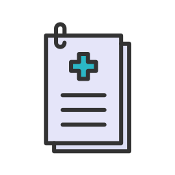 Medical record icon