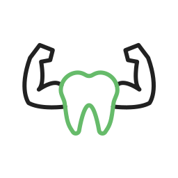 Healthy tooth icon