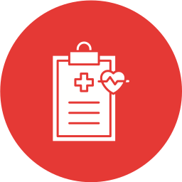 Medical report icon