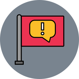 Flagged icon