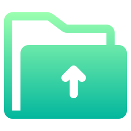 Upload folder icon