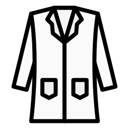 Lab coat icon