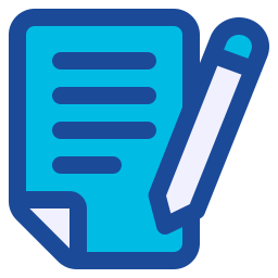 escribir icono