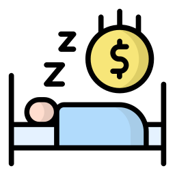 ingresos pasivos icono
