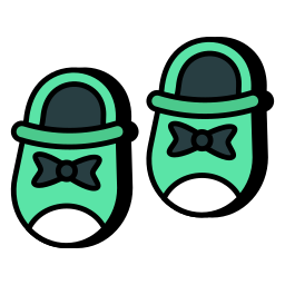 scarpe per neonato icona