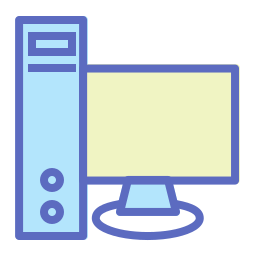 Personal computer icon