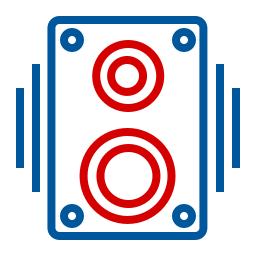 system dzwiękowy ikona