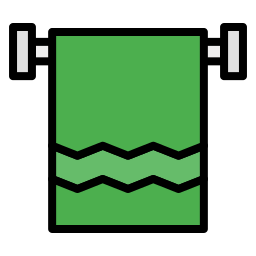Towel rack icon