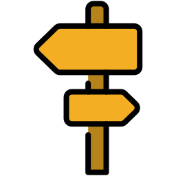 Signpost icon