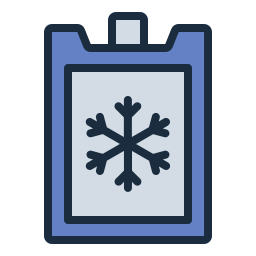 bolsa de hielo icono