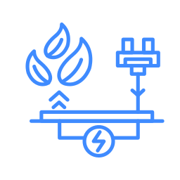 economia de energia Ícone