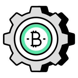 blockchain icoon
