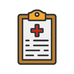 Medical checkup icon