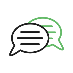 Speech bubble icon