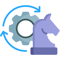 Strategic decision icon