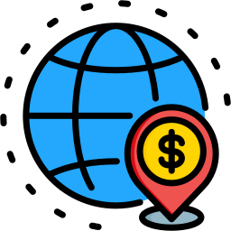 Global finance icon