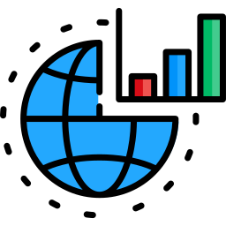 mercado global icono