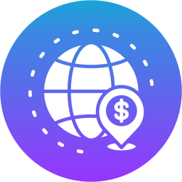 Global finance icon